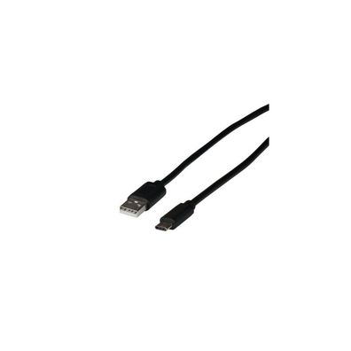 EFB USB2.0 Anschlusskabel A-C, t.-St.,3m, 480Mbit 3A