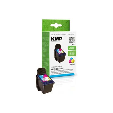 KMP Patrone HP C6657AE Nr.57 color 500 S. H12 refilled