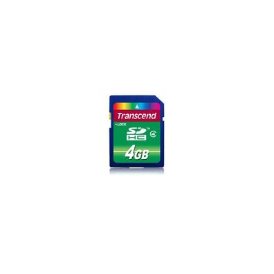 Transcend SD Card 4GB Transcend SDHC Class4