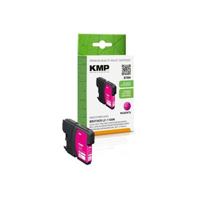 KMP B78M Tintenpatrone magenta kompatibel m. Brother LC-1100 M