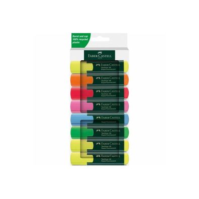FABER-CASTELL 48 Textmarker farbsortiert, 8 St