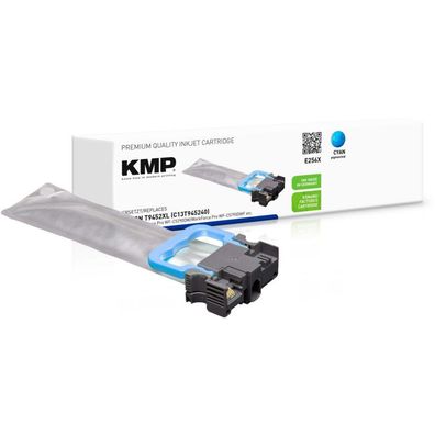 KMP E256X cyan Druckerpatrone kompatibel zu EPSON T9452