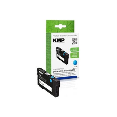 KMP cyan Druckerpatrone kompatibel zu EPSON 405XL C