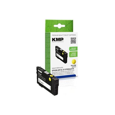 KMP gelb Druckerpatrone kompatibel zu EPSON 405XL Y