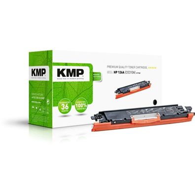 KMP Toner HP CE310A black 1200 S. H-T148 remanufactured