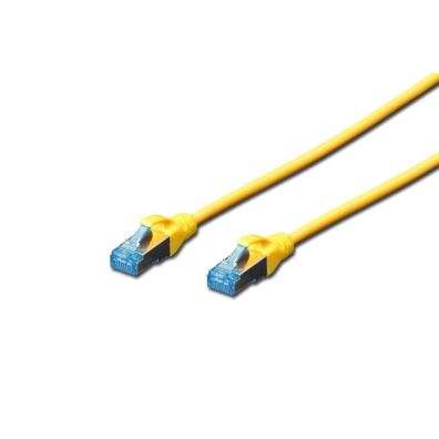 Digitus Patchkabel RJ45 SF/UTP Cat5e, 5.00m gelb Polybeutel