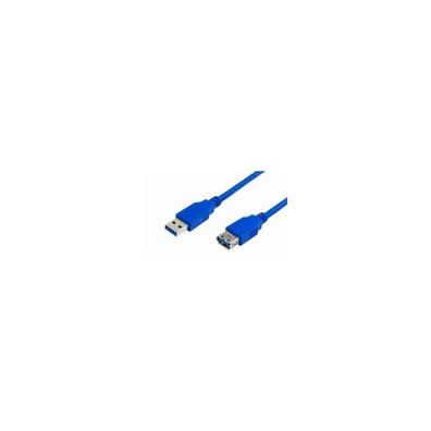 MediaRange Verlängerungskabel USB 3.0 A->A St/Bu 1,8m blau
