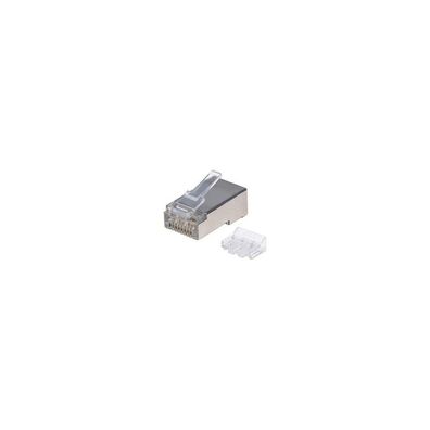 Intellinet Modularstecker RJ45 Cat6A STP 3-Punkt 90 Stk