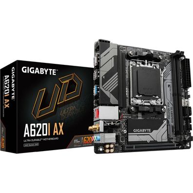 Gigabyte A620I AX, (A620, M5, ITX, DR5)