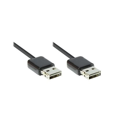 Good Connections USB2.0 Kabel EASY A-A schw. 3m