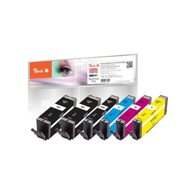 Peach Peach Patrone Canon Nr.580XL/581XL MultiPackPlus REM, OM