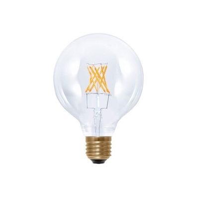 Segula LED Globe 95 klar E27 5W 2200K dimmbar