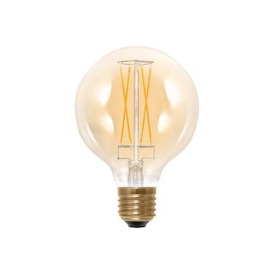 Segula LED Globe 95 gold E27 5W 1900K dimmbar