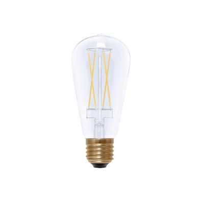 Segula LED Rustika Long Style klar E27 5W 2200K dimmbar