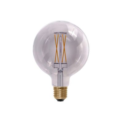 Segula LED Globe 125 smokey grau E27 5W 1900K dimmbar