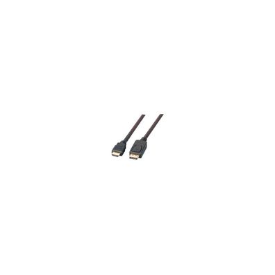 EFB DisplayPort/HDMI Kabel FullHD A-A ST-ST, 3m, schwarz