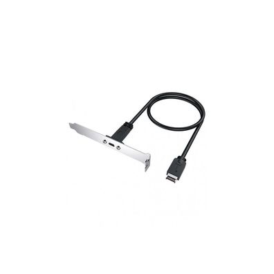 Graugear Erweiterungskabel mit PCI Blende, ype-E auf Type-C retail