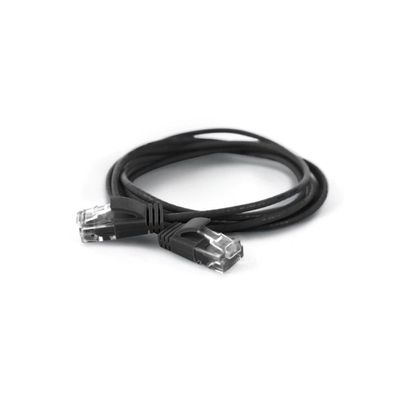 Wantec Patchkabel UTP CAT6a d=2,8mm 10,00m schwar