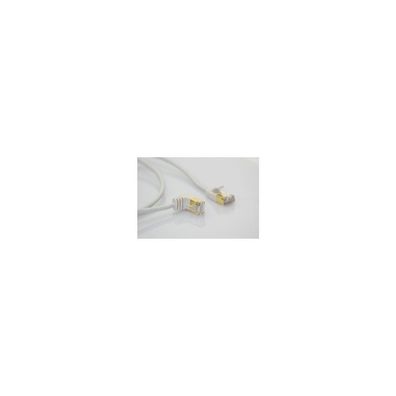Wantec Patchkabel SSTP CAT7 Ste. CAT6a d=4mm up 90 + 180° 1m gr