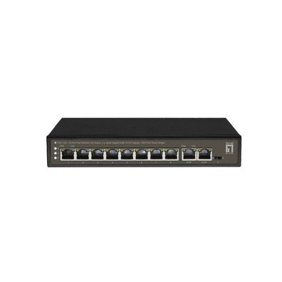 LevelOne Switch 8x FE FGP-1031 2xGE 120W 8xPoE