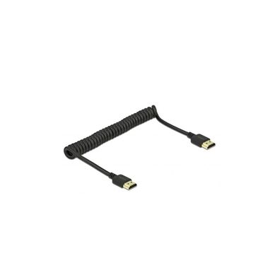 Delock DELOCK HDMI Spiralkabel 4K 60 Hz