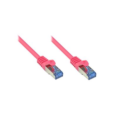 Good Connections Cat.6A Patchkabel S/FTP HF magenta 2m