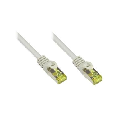 Good Connections, Patchkabel m. Cat.7 Rohkabel, grau 20m