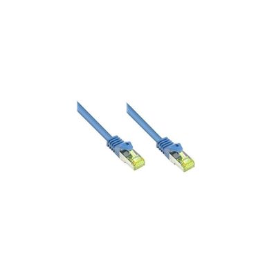 Good Connections, Patchkabel m. Cat.7 Rohkabel, blau 30m