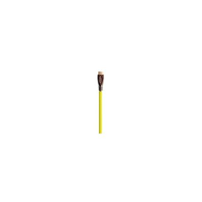 Python HDMI« 2.0 Kabel 4K2K Nylongeflecht gelb 0,5m