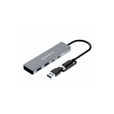 Graugear 10Gbps USB-HUB 4x USB 3.2, 2x Type-C und 2x Type-A