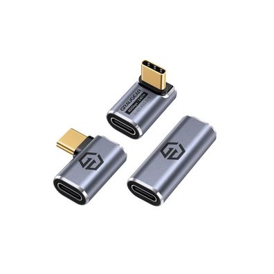 Graugear 40Gbps USB-C Adapter Aluminium 3er Pack