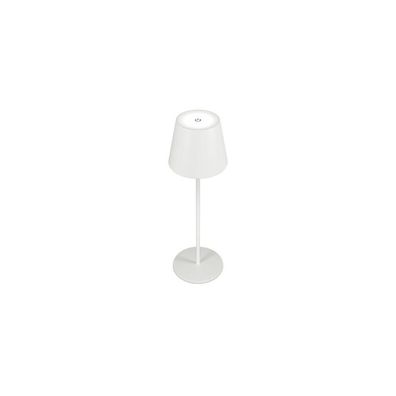 RealPower LED-Tischlampe dimmbar kalt/warm mit Akku, eiss