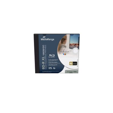MediaRange BD-R XL 100GB 4x bedruckbar Disc im Jewelcase