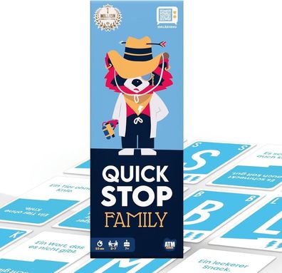QuickStop: Das Buchstaben-Duell | Familien-Edition