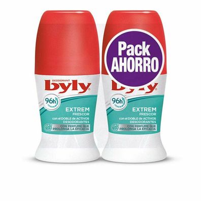 Byly Extrem Freshness Roll-On Deodorant 2x50ml