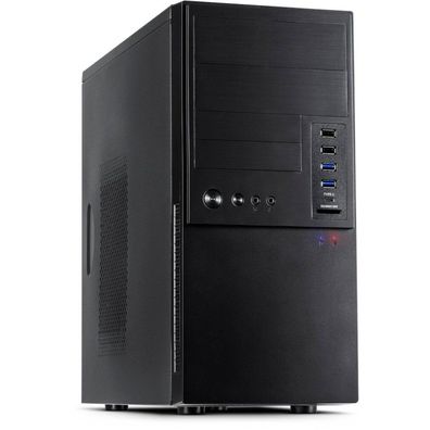Inter-Tech Geh IT-6865 mit USB Type C Schnittstelle, schwarz