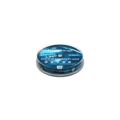 MediaRange MediaRange DVD+R 8.5GB 10pcs Spindel Double Layer 8x