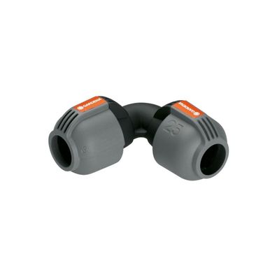 Sprinklersystem L-Stück 25mm (schwarz/grau)