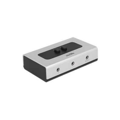 Delock DELOCK Klinke Switch 2Port manuell bidirektional