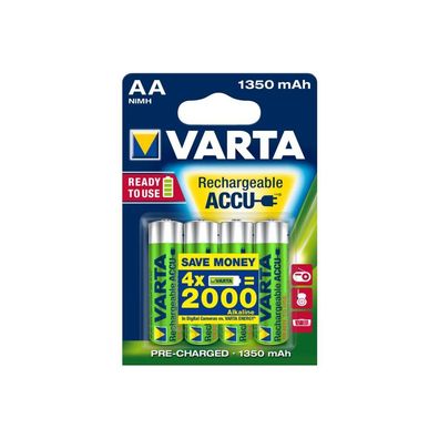 Recharge Accu Power AA 1350 mAh (4 Stück, AA)