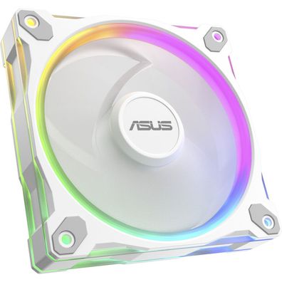 ASUS Prime MR120 ARGB Fan, Gehäuselüfter (weiß 120 mm)
