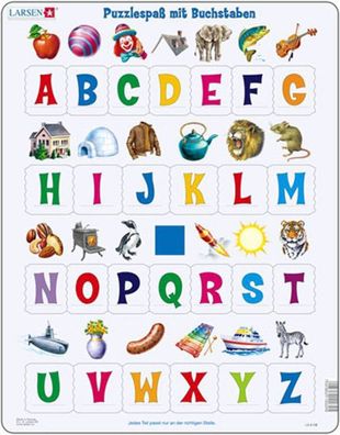 Puzzlespaß mit Buchstaben