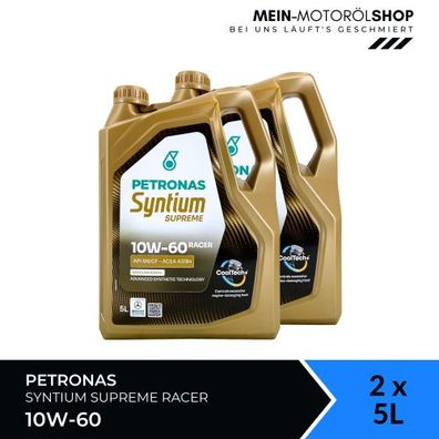 Petronas Syntium Racer 10W-60 2x5 Liter