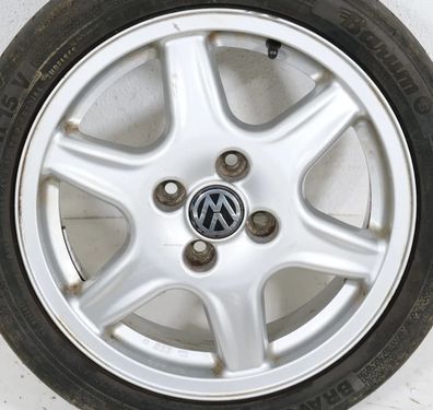 1x VW Polo 6N2 Lupo Alufelge Felge 1H0601025AE BBS 15 Zoll 6J x 15 ET45