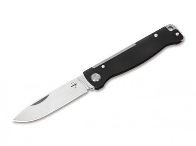 Böker Plus Atlas Black, Taschenmesser mit Edelstahl Griff
