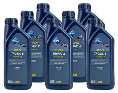 Aral SuperTronic E 0W-30 7x1 Liter