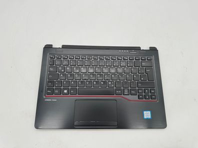 Fujitsu LifeBook U729 Palmrest / Handauflage Tastatur Touchpad QWERTZ