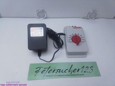 Märklin 67020/67030 / Trafo + Fahrregler weiß / 230 V /50Hz