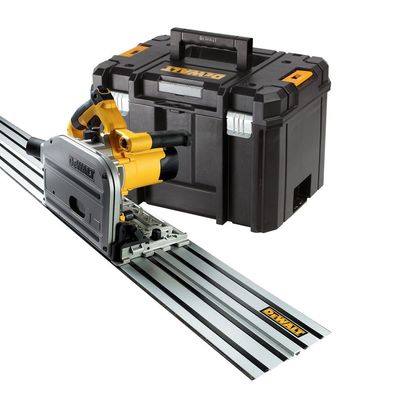 DEWALT Tauchkreissägenset inkl Führungsschiene DWS520KTR-QS