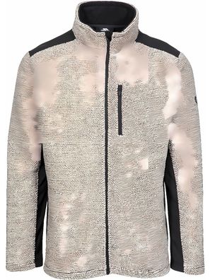 Trespass Fleecejacke/Fleecepullover Faratino - Male Fleece At300 Truffel Stripe